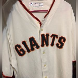 SAN FRANCISCO GIANTS BASEBALL JERSEY